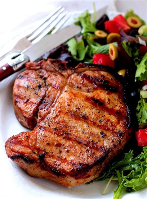 Grilled Pork Chop Marinade - Bunny's Warm Oven