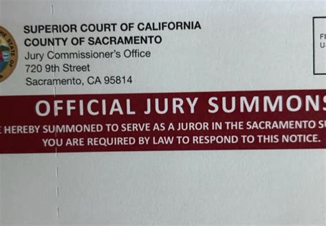 Jury duty in Sacramento County: What to expect if you receive a jury ...