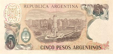 5 Pesos argentinos - Argentina – Numista