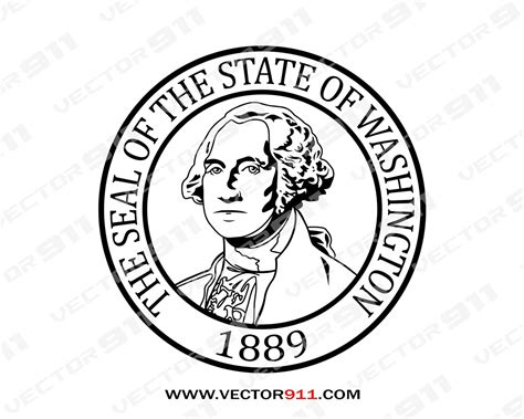 Washington State Great Seal - Vector911 Digital Vectors