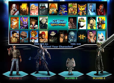 Image - Playstation all stars battle royale roster 3 by pacduck-d5l6m8o ...