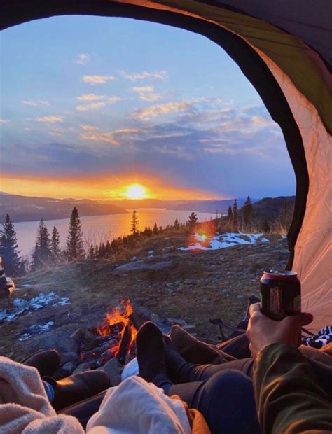 Nature Aesthetic, Travel Aesthetic, Aesthetic Camping, Fall Camping Aesthetic, Mountain Hiking ...