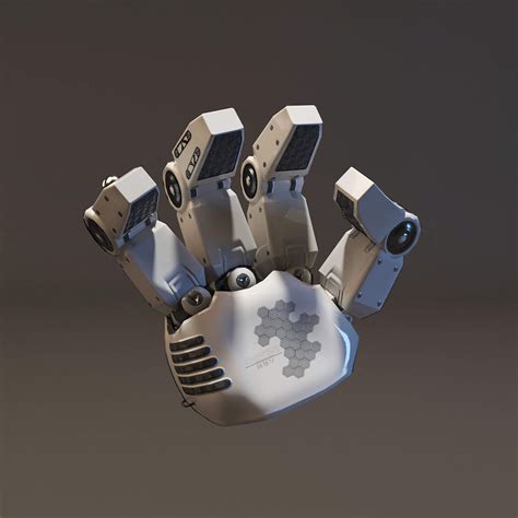 Robot Hand Art : Hand Robot Poly Low 3d Pbr Model Mikulik Daniel Icon | Bodenfwasu