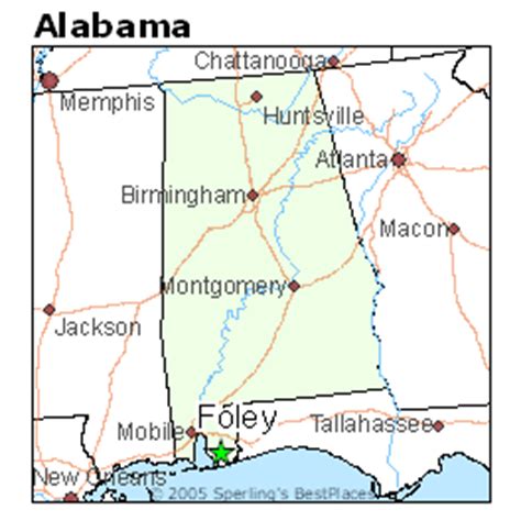 Best Places to Live in Foley, Alabama