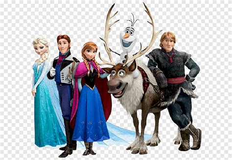 Five Disney Frozen characters, Elsa Kristoff Hans Anna Olaf, Frozen Logo s, film, kristoff png ...