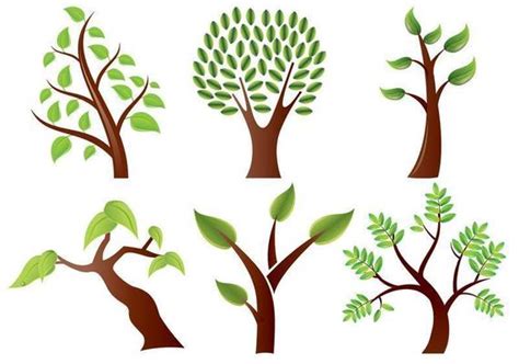 Stylized Tree Vector Art, Icons, and Graphics for Free Download