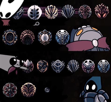 hollow knight characters and their charm builds (imo) : r/HollowKnight