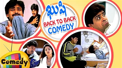 Kushi Movie Back To Back Comedy Scenes | Pawan Kalyan | Bhumika | Ali ...