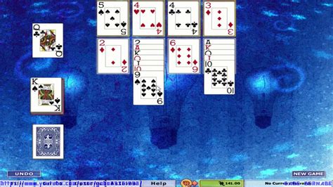 Hoyle Card Games 2005 - Solitaire - Canfield - YouTube