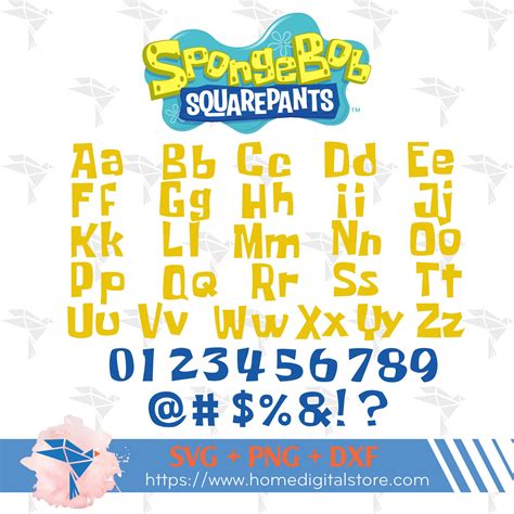 Spongebob Squarepants Logo Font