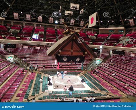 Sumo Wrestling Stadium in Tokyo, Japan Editorial Stock Photo - Image of banquet, imperial: 64443223