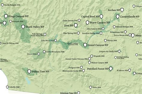 NPCA National Park System Map 24x36 Poster - Special Edition - Best Maps Ever