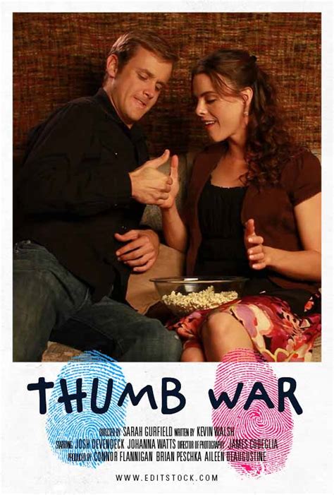 Download Footage and Re-Edit the Romanic Comedy Thumb War – EditStock