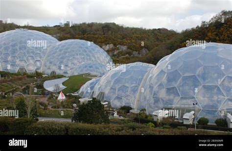 Eden Project Biomes Stock Photo - Alamy