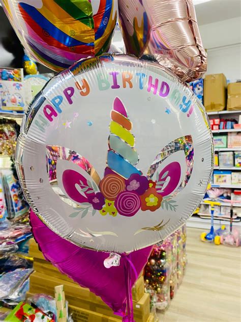 Helium gas birthday balloon, Hobbies & Toys, Stationery & Craft ...