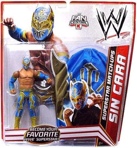 WWE Wrestling Superstar Match-Ups Sin Cara Exclusive Action Figure Mattel Toys - ToyWiz