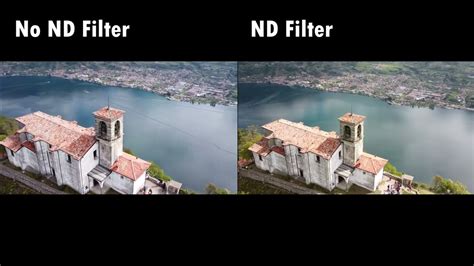 ND filter vs No ND filter comparison - YouTube