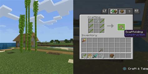 Minecraft: How to Make Scaffolding