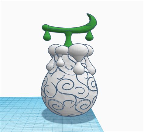 STL file Doru Doru No Mi Devil Fruit 😈・3D printing model to download・Cults