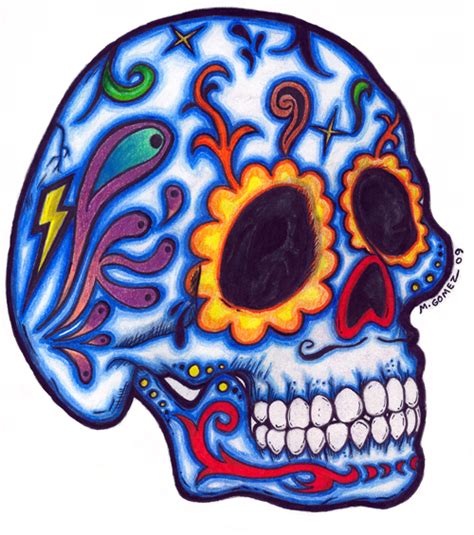 Spanish Skull by Insanemoe on DeviantArt