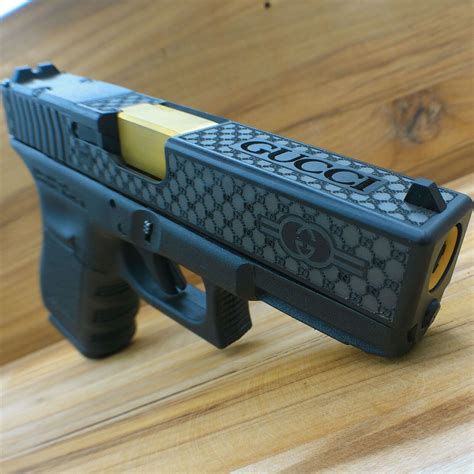 Custom GUCCI Glock 19 slide. - Kineti-Tech