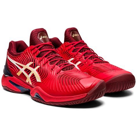 Asics Court FF 2 Men's Tennis Shoe Red