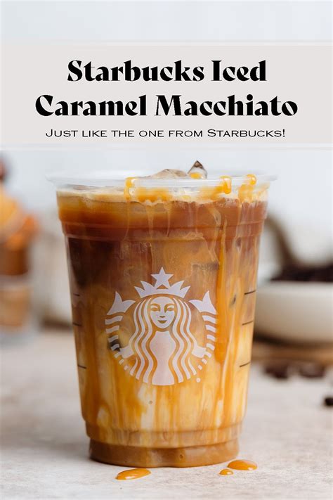 Starbucks caramel macchiato order – Artofit