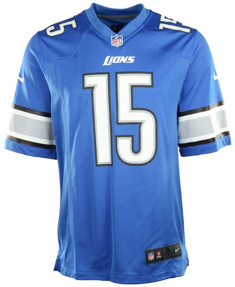 Lyst - Nike Men's Golden Tate Detroit Lions Game Jersey in Blue for Men