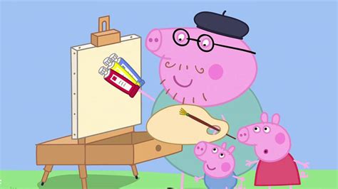 Peppa Pig - Painting (29 episode / 2 season) [HD] - YouTube