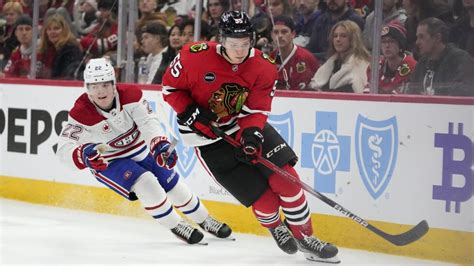 Blackhawks rookie Kevin Korchinski settling back into…