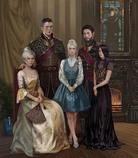 Family Portrait by BellaBergolts on DeviantArt | Family portrait painting, Royal family portrait ...