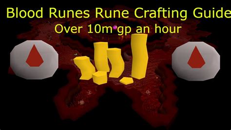 Runescape 3 Blood Runes Runecrafting Guide: 10m an hour! - YouTube