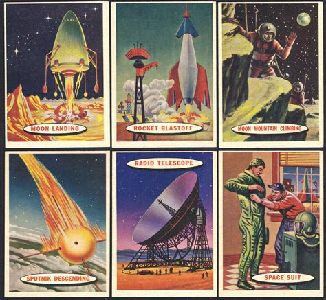 Lot Detail - 1958 Topps Space Cards "Space" Complete Set