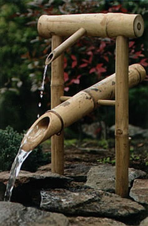 40 Zen Water Fountain Ideas for Garden Landscaping | Bamboo water ...