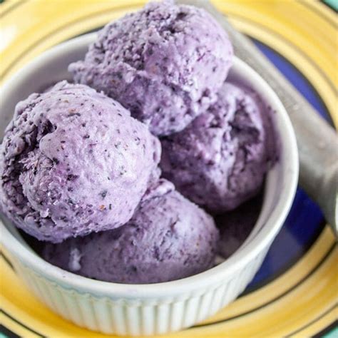 Blueberry Ice Cream - Create Mindfully