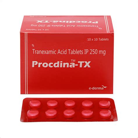 Tranexamic Acid Tablets at Best Price in Mumbai, Maharashtra | Ederma ...