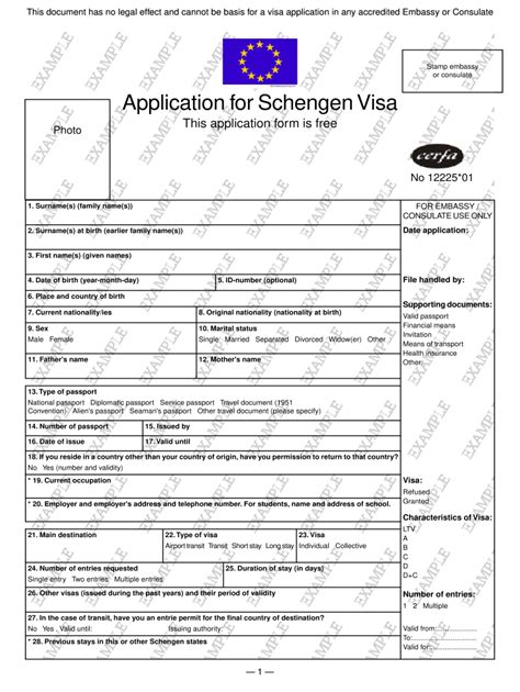 Germany visa application form pdf: Fill out & sign online | DocHub