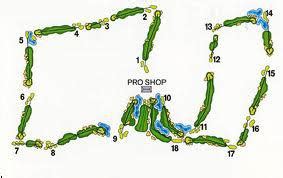 Palm Valley Golf Club - North/South - Layout Map | Course Database