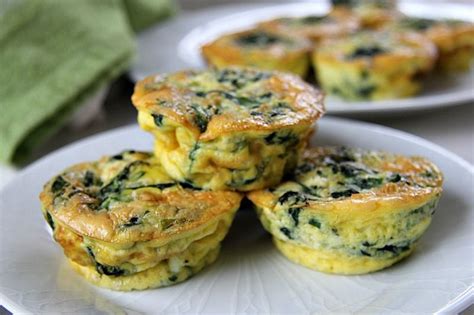 Mini Spinach Feta Quiche