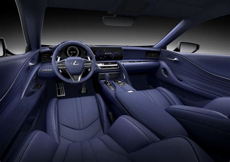 Lexus LC Inspiration Gets Stunning Blue Interior - Motor Illustrated