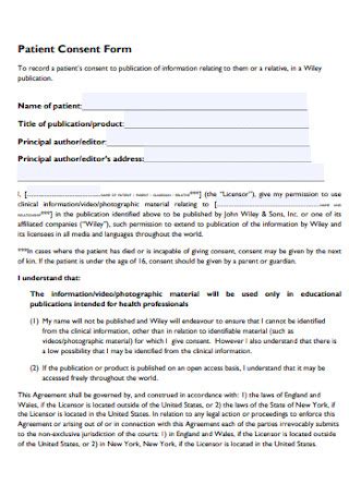 50+ SAMPLE Consent Form Templates in PDF | MS Word