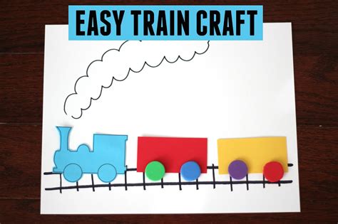 Toddler Approved!: Easy Train Craft for Kids