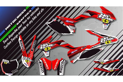 CRF250R Motocross Custom Graphics