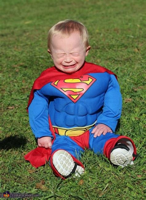 Cute Superman Baby Costume | Original Halloween Costumes - Photo 3/3