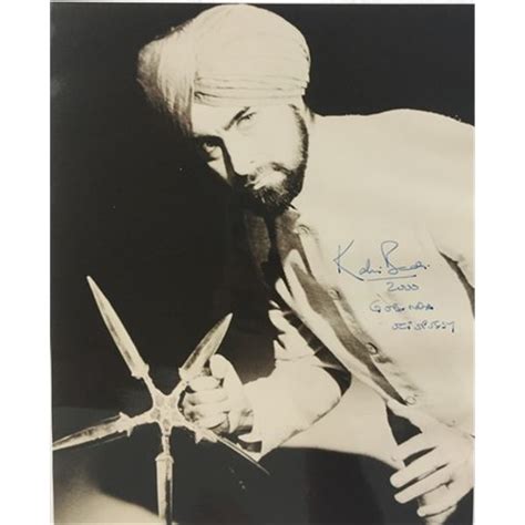 007 James Bond "Octopussy" (1983) Gobinda (Kabir Bedi) Signed Photo