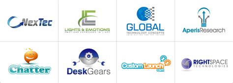 High-tech Logos – Logo Design Features – 110Designs Blog