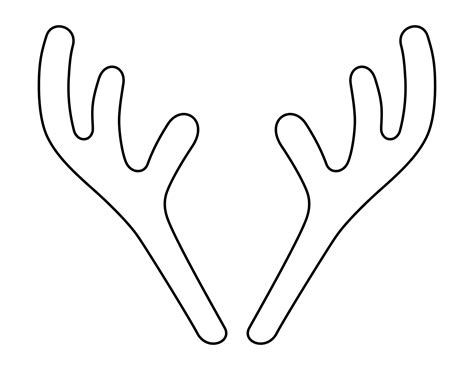 Printable Reindeer Antlers | atelier-yuwa.ciao.jp