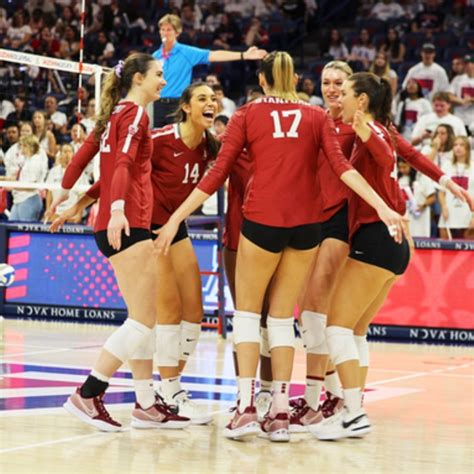 Stanford University Volleyball Dominates Arizona 3rd Time in a Row To ...