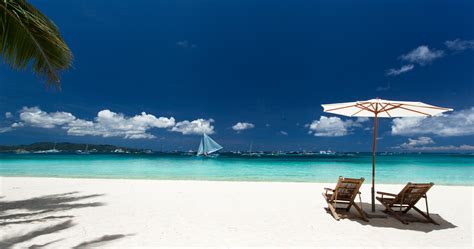4k Summer Wallpaper - Beach Chairs In The Bahamas - 4096x2160 Wallpaper - teahub.io