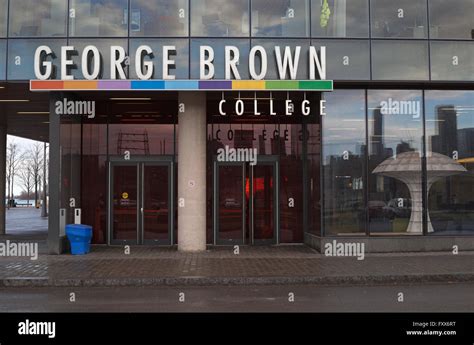 George Brown College campus Stock Photo - Alamy